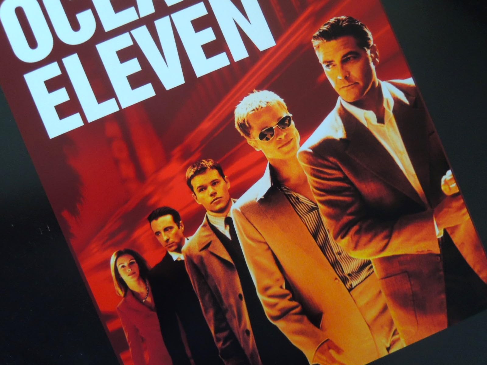 『オーシャンズ11』 映画 オリジナルポスター ドイツ 版 額縁付き オーシャンズ 11 映画ポスター US版 11×17インチ (27.9×43.2cm) mp1